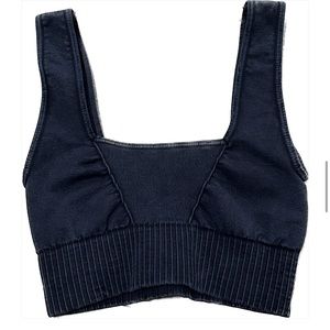 Like NEW Free People Free Movement Good Karma Square-Neck Bra
